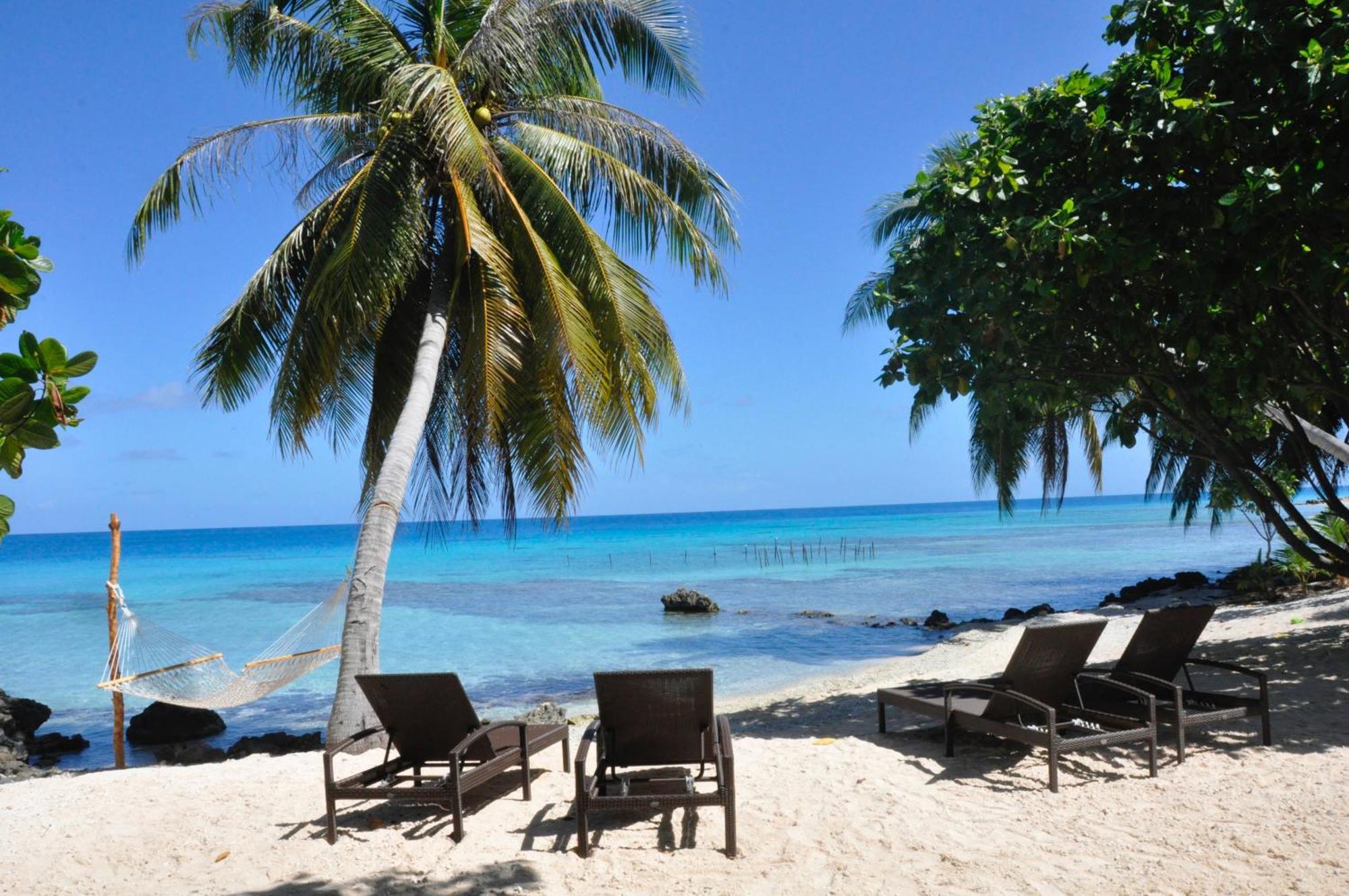 Le Coconut Lodge Avatoru Eksteriør bilde